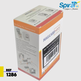 Cinta Magicard Mn250ymckok - Neo Color Negra En Reverso