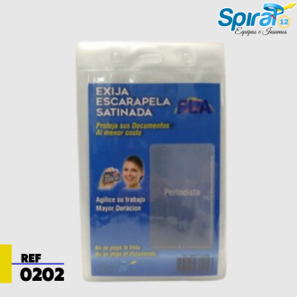 Escarapela Periodista Satinada Fla X 100 Und