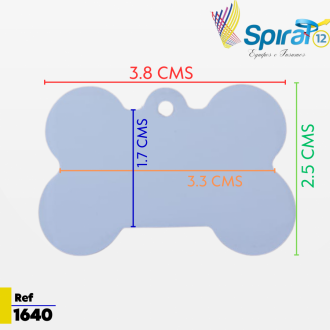 Placa Mascota Sublimable