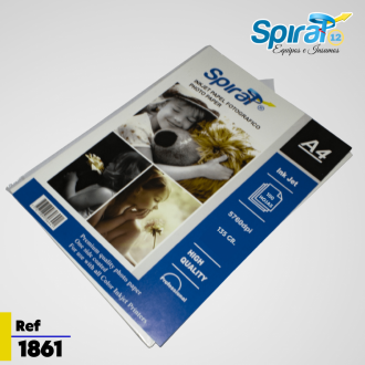 Papel Fotografico Inkjet Spiral 135 Gramos X 100 Hojas