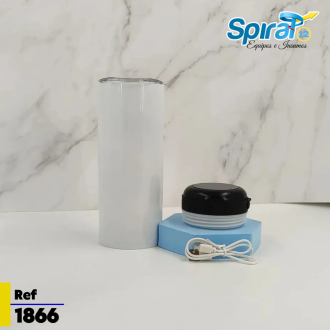 Termo Con Parlante Bluetotth Sublimable