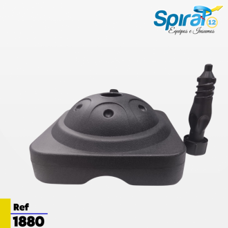 Porta Pendon Tipo  Gota 2.7 Metros (base Tanque + Asta M)