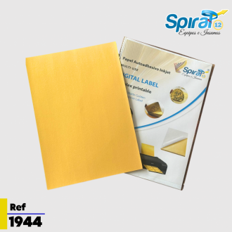 Papel Autoadhesivo Inkjet  Dorado A4 X 20 Hojas