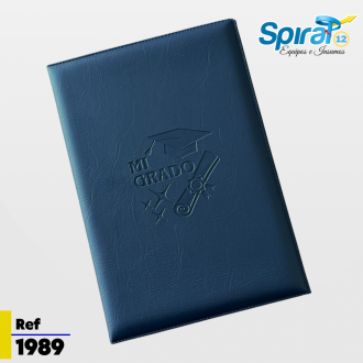 Carpeta Portadiploma 3 Cuerpos Para Grado (tamaño A4)  X 3 Unidades Grande