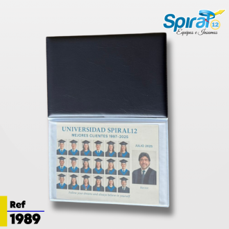 Carpeta Portadiploma 3 Cuerpos Para Grado (tamaño A4)  X 3 Unidades Grande