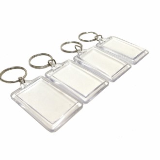 Llavero Translucido Rectangular X 48 Unidades